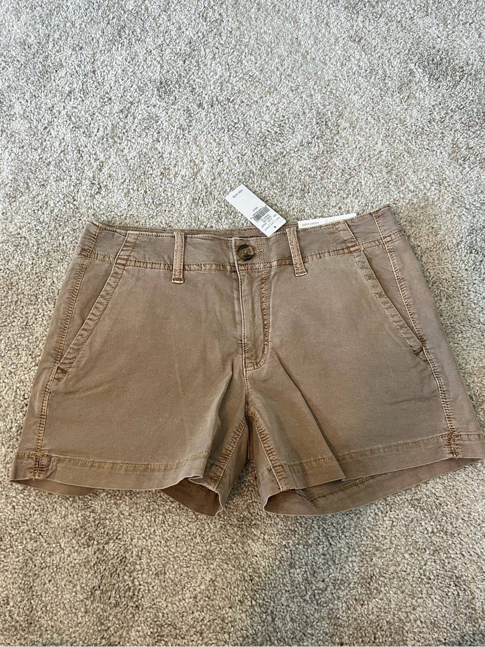 NWT American Eagle Midi Short Super Stretch